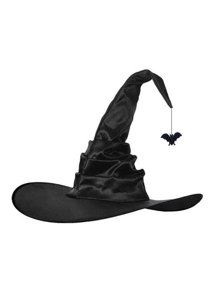 Cappello da strega in raso a forma di ragno Halloween