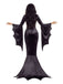 Abito da sirena con maniche a pipistrello Halloween anni '30