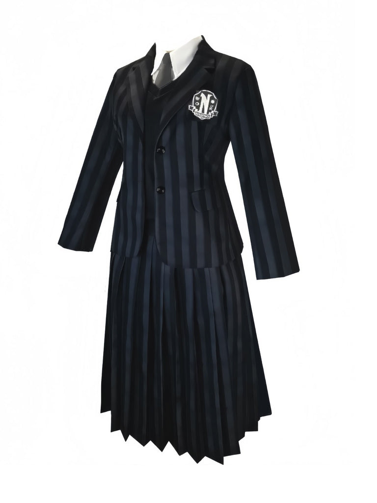 Set costumi a righe dell'Accademia del mercoledì anni '40