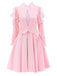 Set di costumi Glinda ispirato a Wicked rosa anni '60