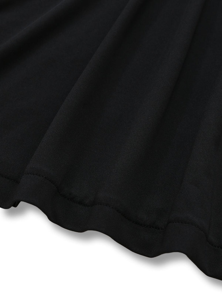 Abito pizzo floreale con mantello e cappello arancione anni '40