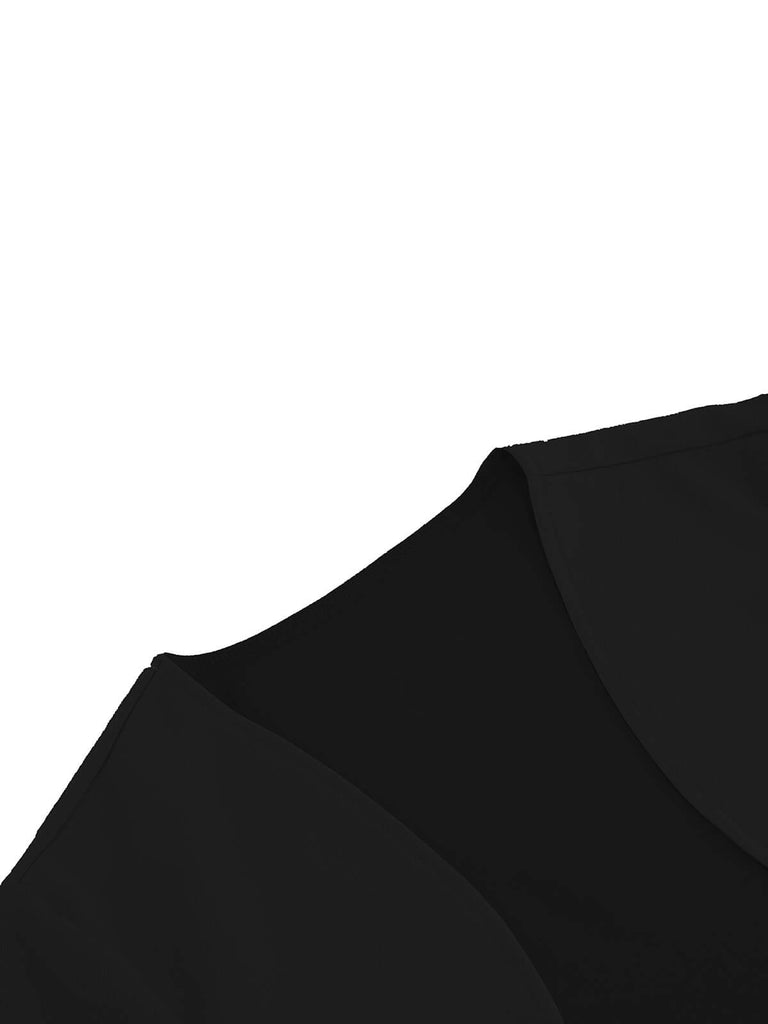 Giacca natalizia con maniche a tromba anni '50