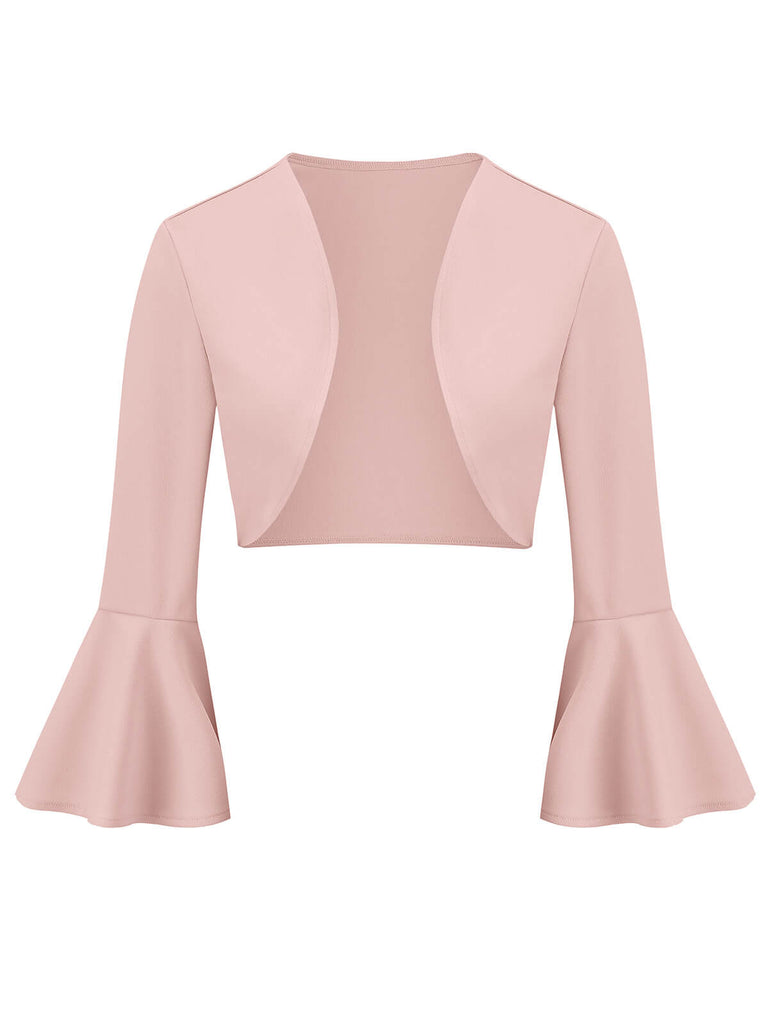 Giacca natalizia con maniche a tromba anni '50