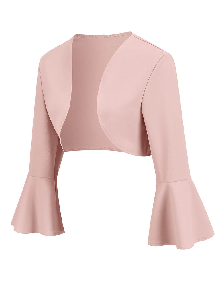 Giacca natalizia con maniche a tromba anni '50