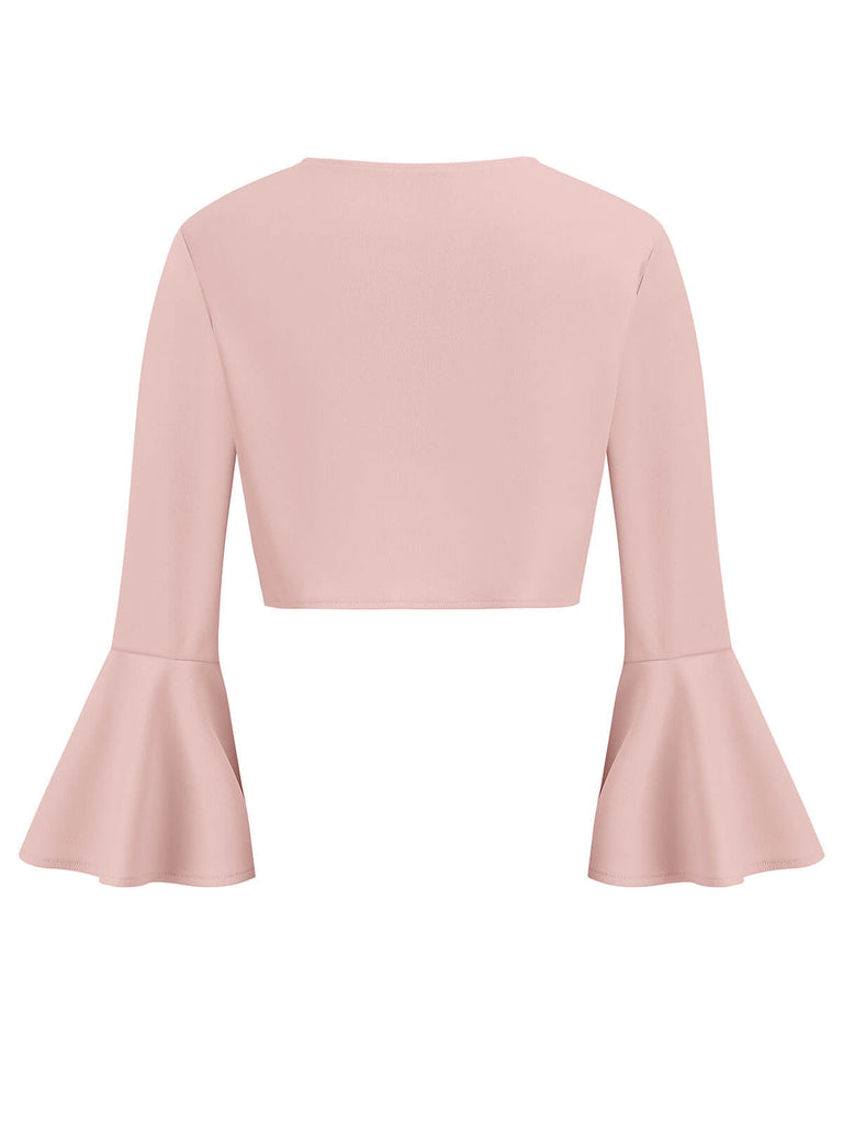 Giacca natalizia con maniche a tromba anni '50