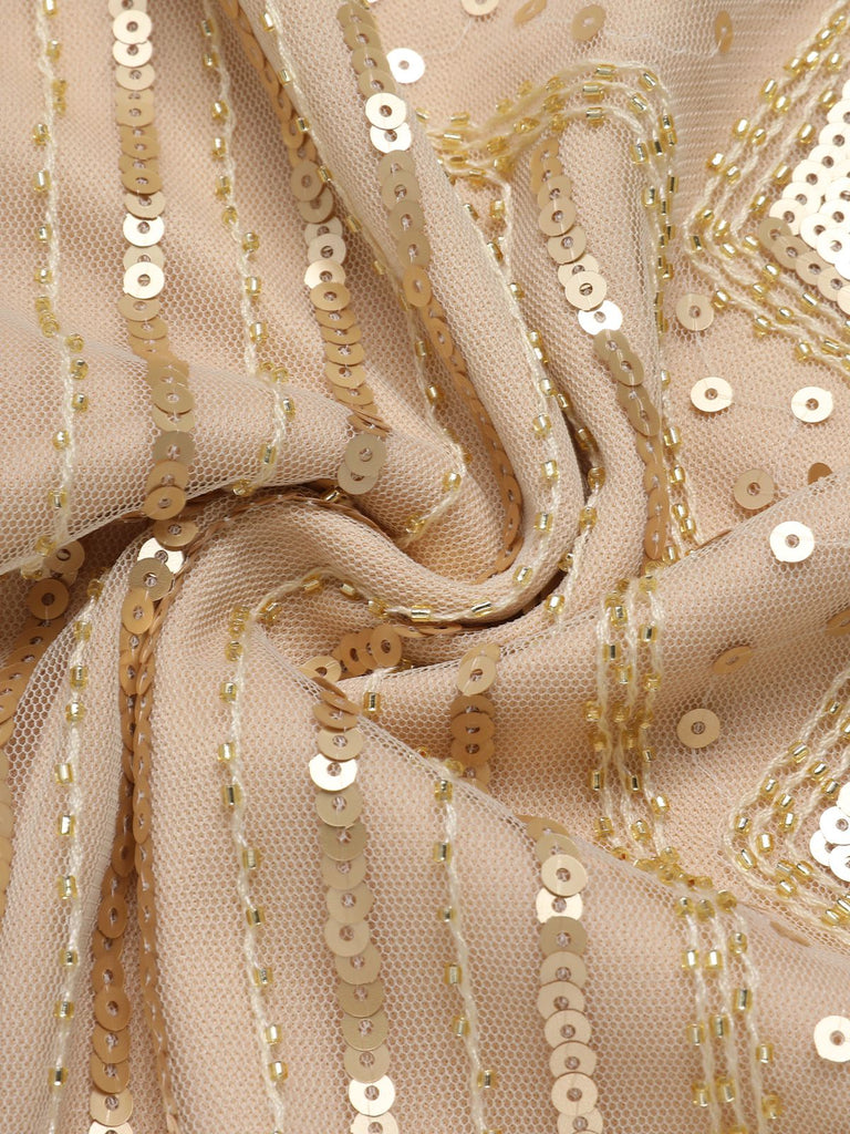 Abito Gatsby nappe perline paillettes anni '20