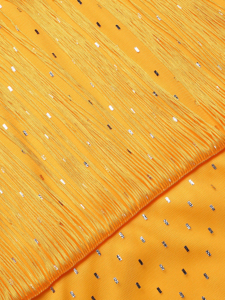 Abito senza maniche frange scollo a V anni '20