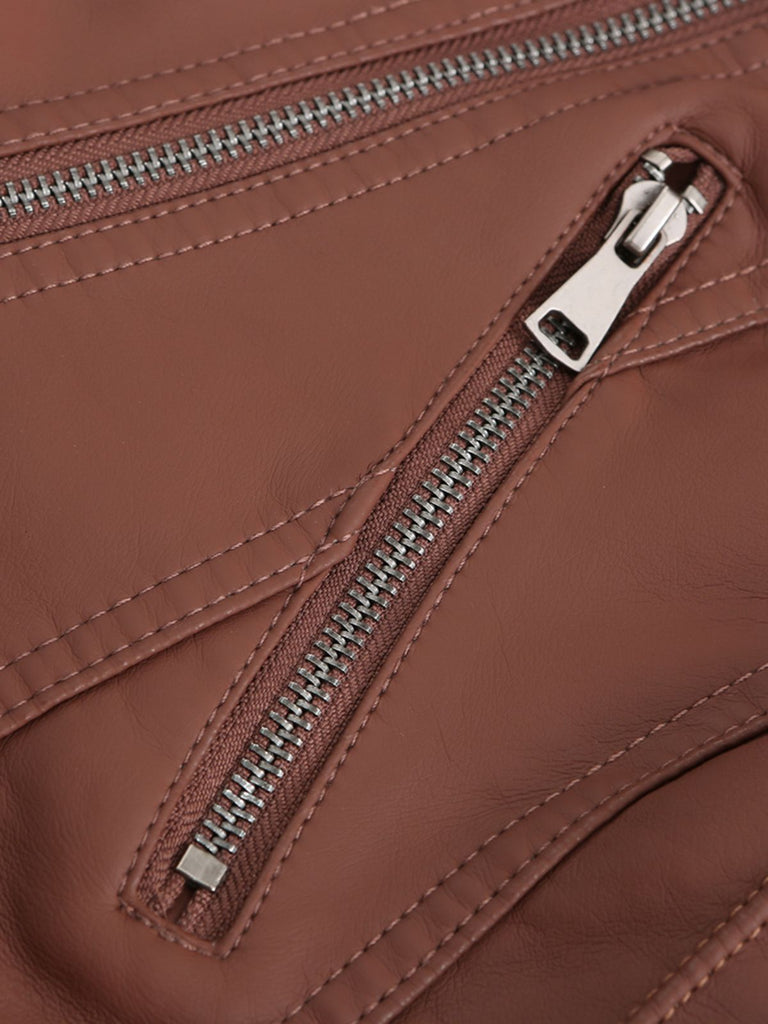 Giacca da motociclista in similpelle anni '60