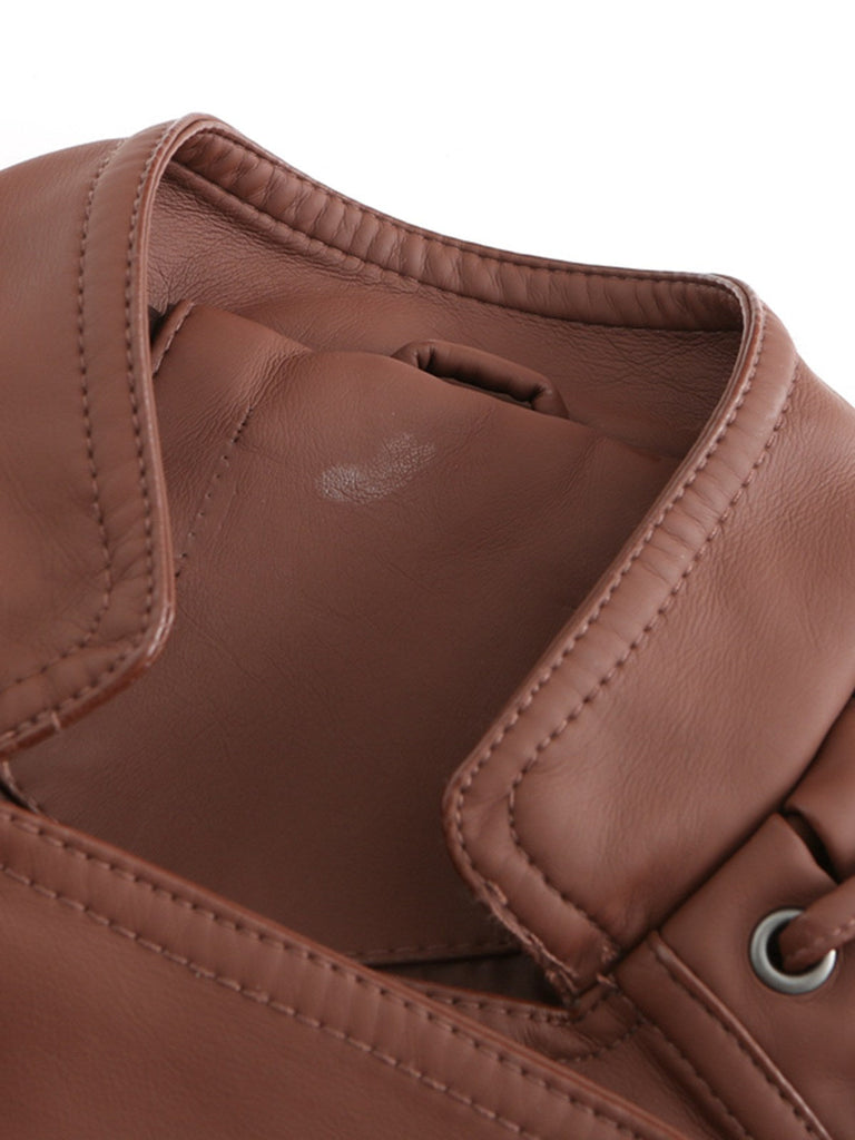 Giacca da motociclista in similpelle anni '60