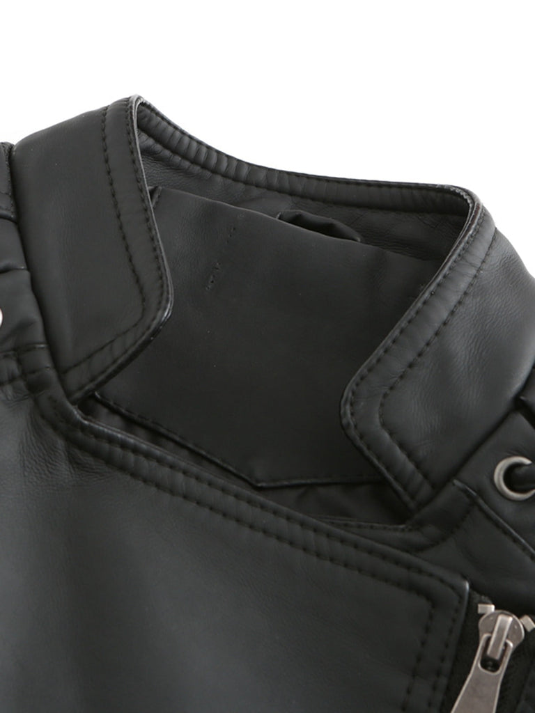 Giacca da motociclista in similpelle anni '60