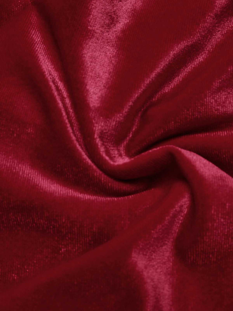 Cappotto in velluto con tasche e revers anni '30