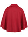 Cappotto con revers rosso anni '50