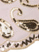 Mantella vintage in paillettes di anacardi degli anni '20