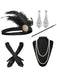 Set di accessori per costumi flapper anni '20