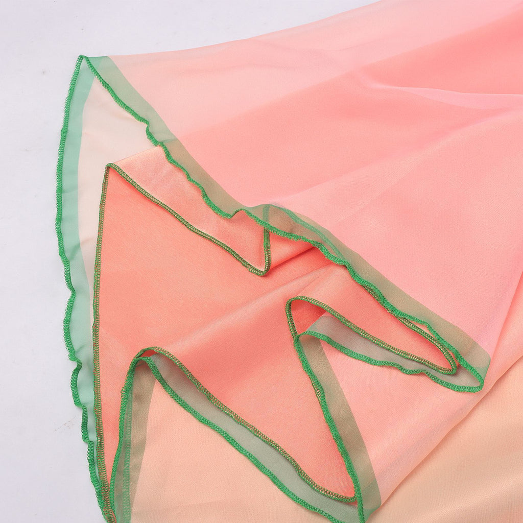 2PCS Top e gonna Glinda della strega cattiva rosa anni '70