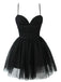 Abito in tulle con fiocco e spalline sottili anni '70