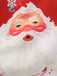 Abito a ruota da Babbo Natale con senza maniche anni '50