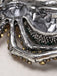 Spilla retrò con strass a forma di ragno di Halloween
