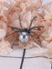 Spilla retrò di perle a forma di ragno di Halloween