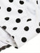 Costumi intero fiocco a pois beige anni '40