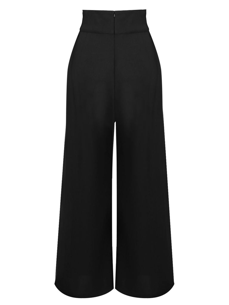 1930s Solid Blouse & Suspender Pants — vintage elegance for the modern woman