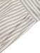 Tuta Corta Beige Halter a Righe con Vita Stretta Anni '50 9