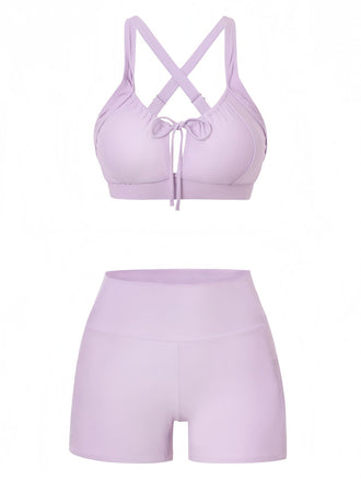 1940s Two Piece Tankini Set