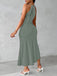 Abito Halter Ritagliato in Crochet Anni '60