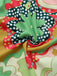 Green 1970s Psychedelic Floral Halter Slit Jumpsuit - vintage jumpsuit, retro fashion