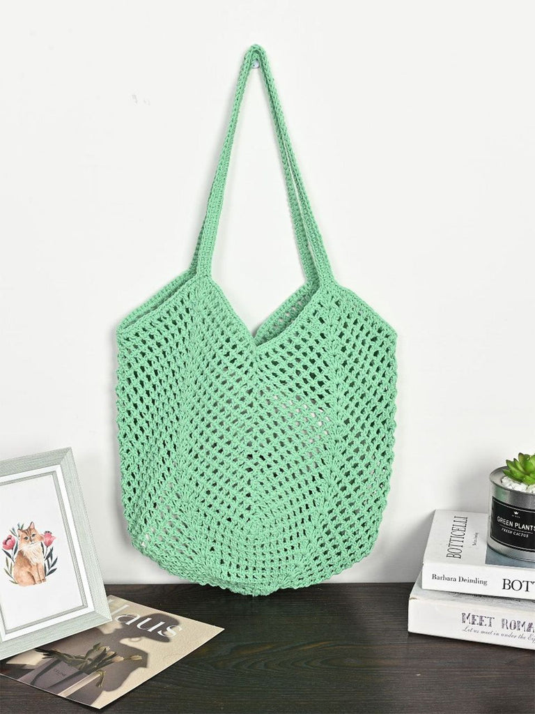 Borsa in Paglia Intrecciata Grande Capienza 3