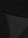 Giacca corta in maglia testurizzata nero anni '50