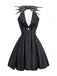 [Prevendita] Abito a righe da pipistrello Nightmare Before Christmas anni '60