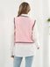 Gilet con motivo a rombi e teschio Halloween anni '80