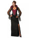 Abito in stile vampiro in pizzo Halloween anni '50