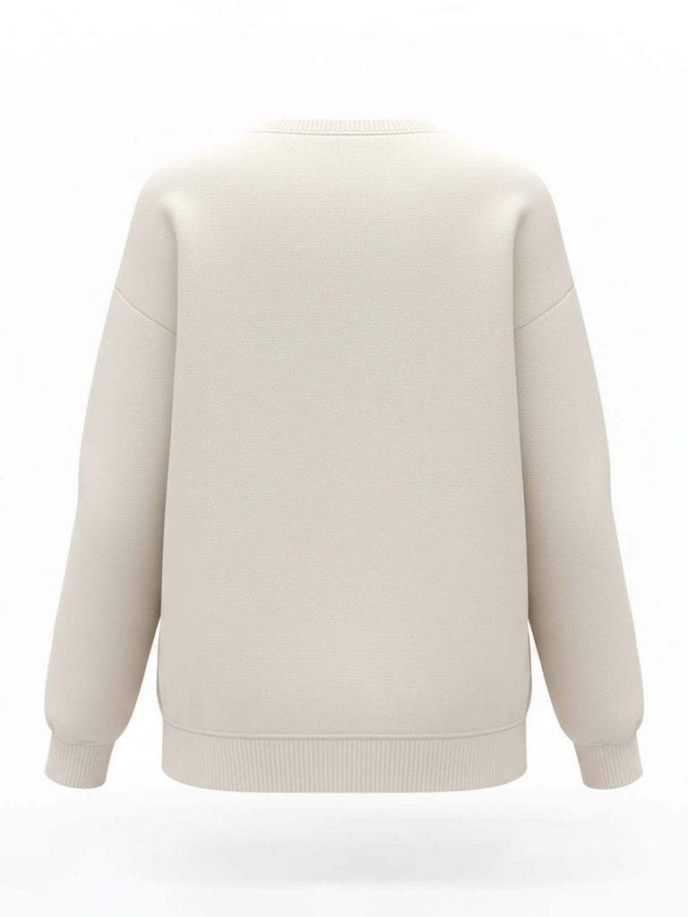 Maglione con paillettes a forma di albero di Natale anni '80