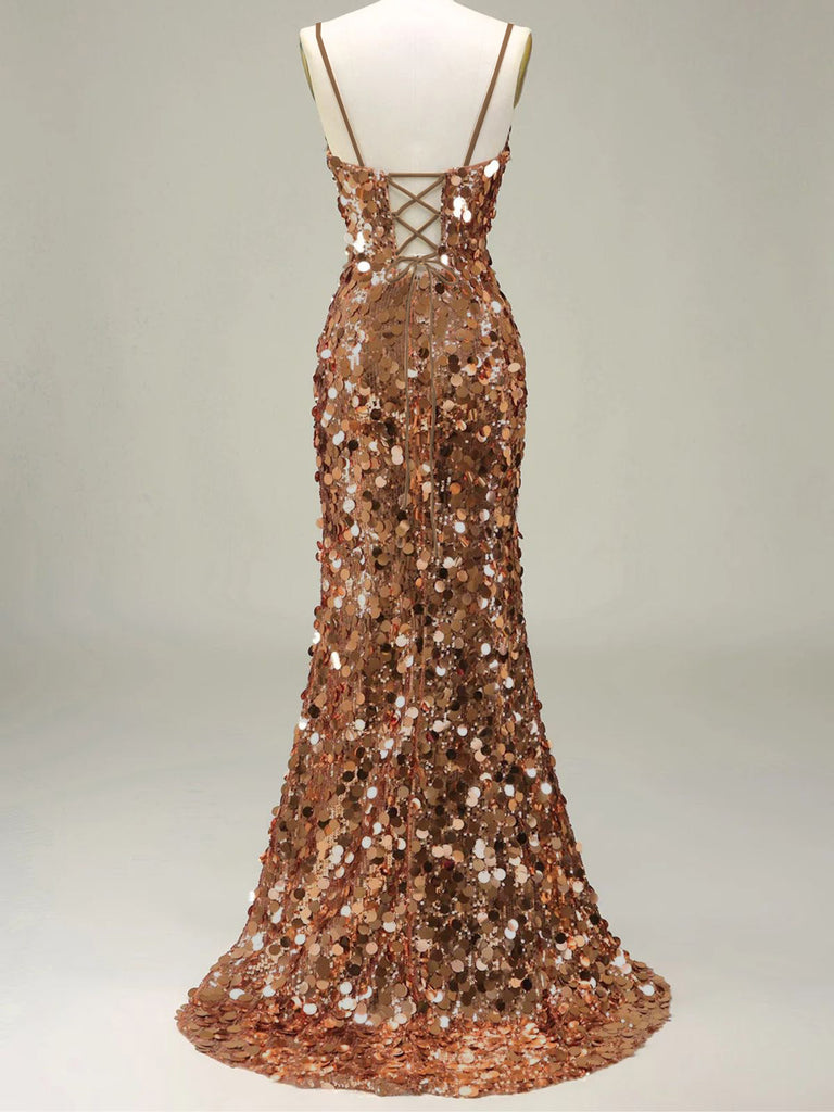 [Prevendita] Abito da sera con paillettes oro anni '30