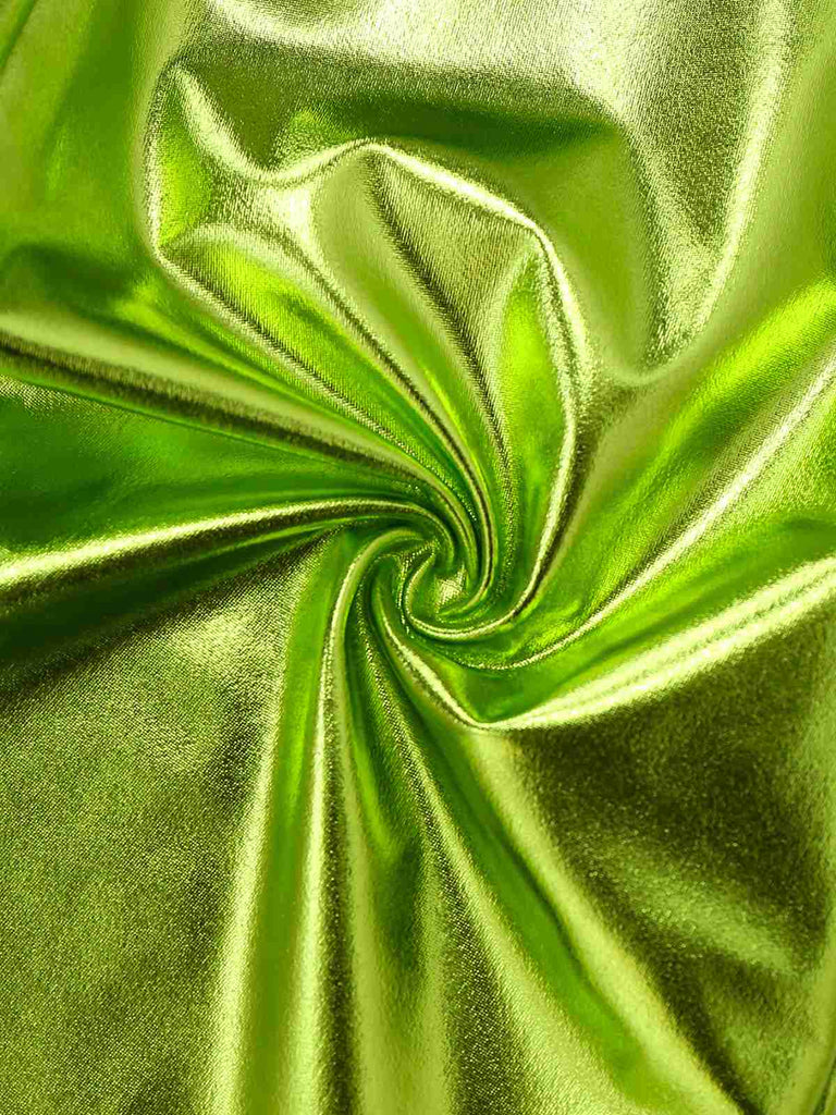 Pantaloni attillati metallizzati laser anni '70