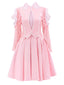 Set di costumi Glinda ispirato a Wicked rosa anni '60