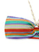 Set Bikini 3PCS Multicolor Halter Rainbow Stripes Shell-con Spalline Anni '70 5