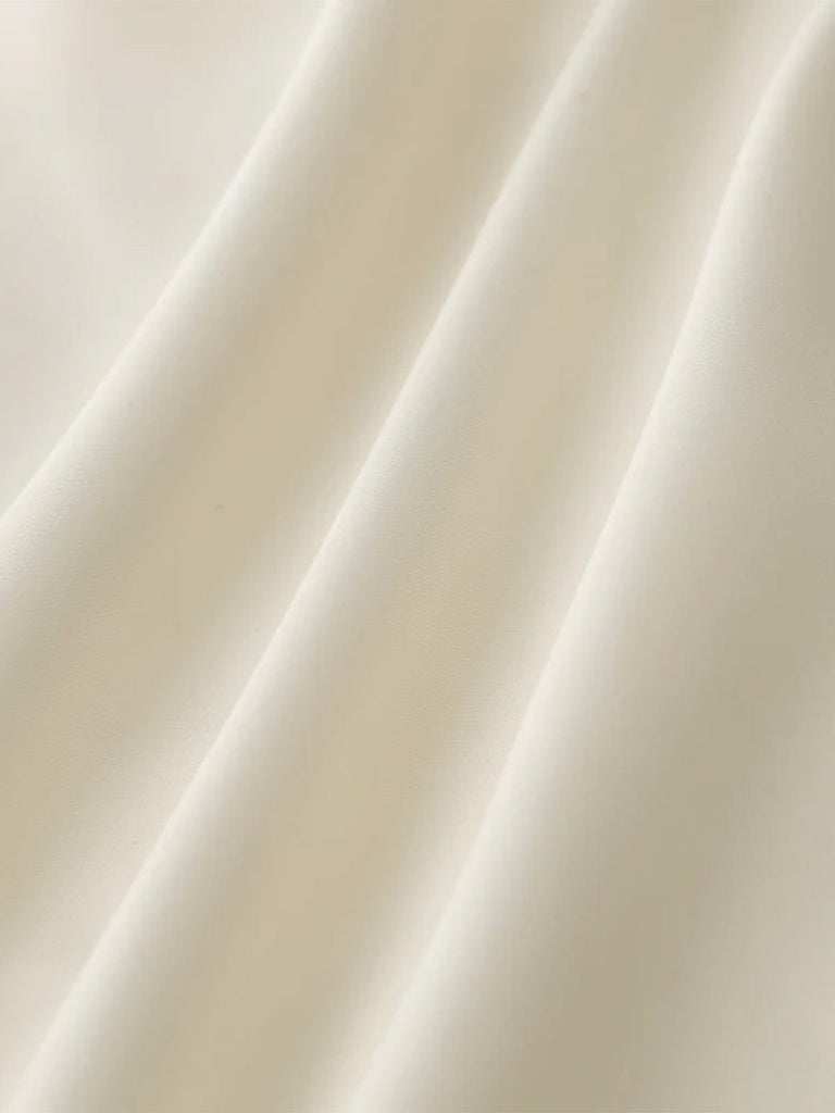 Abito con scollo quadrato e spalline arricciate anni '80