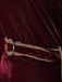 Abito Tangled Mother Gothel in velluto bordeaux anni '30