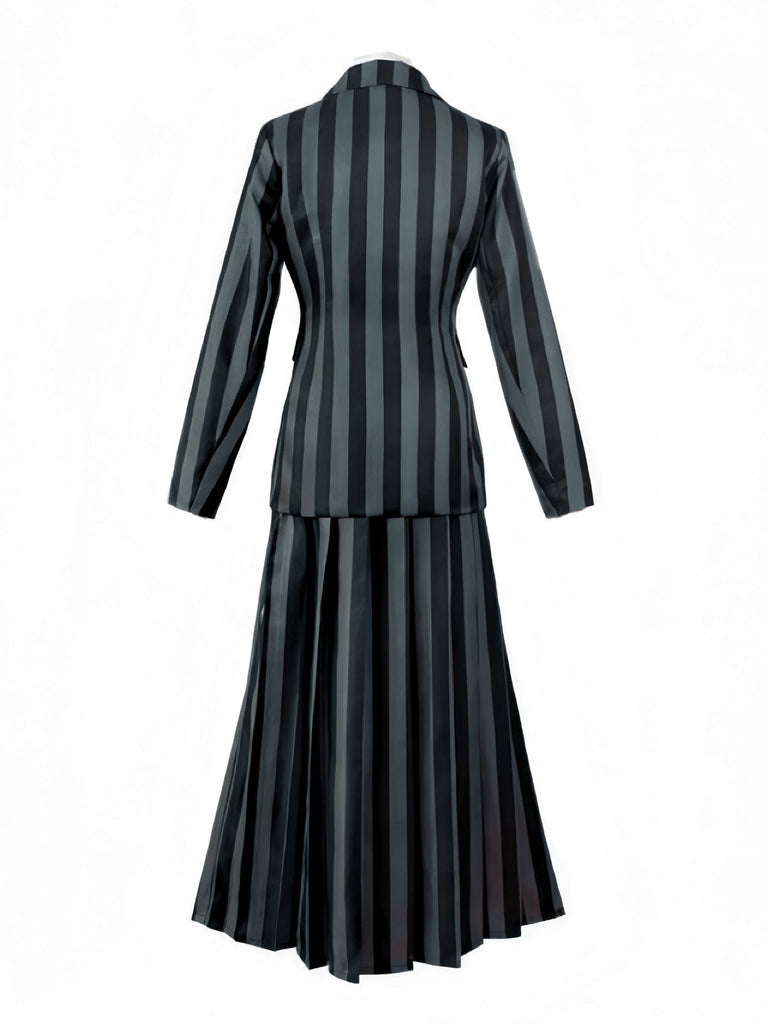 Set costumi a righe dell'Accademia del mercoledì anni '40