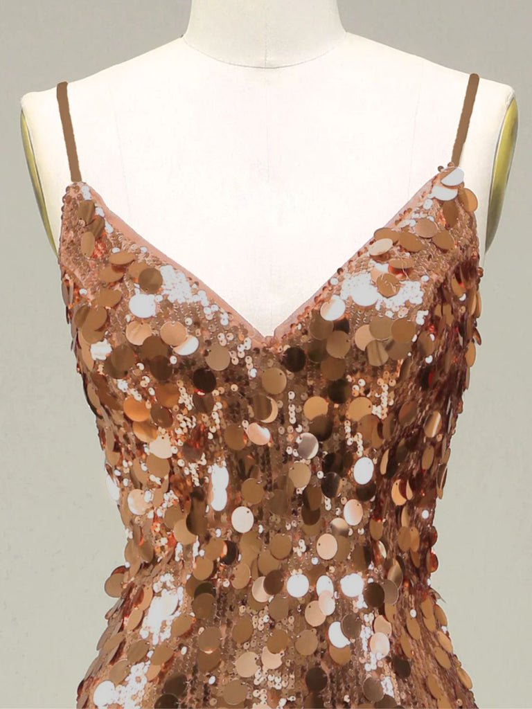 [Prevendita] Abito da sera con paillettes oro anni '30