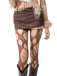 Calze a strappo con ritagli gotico