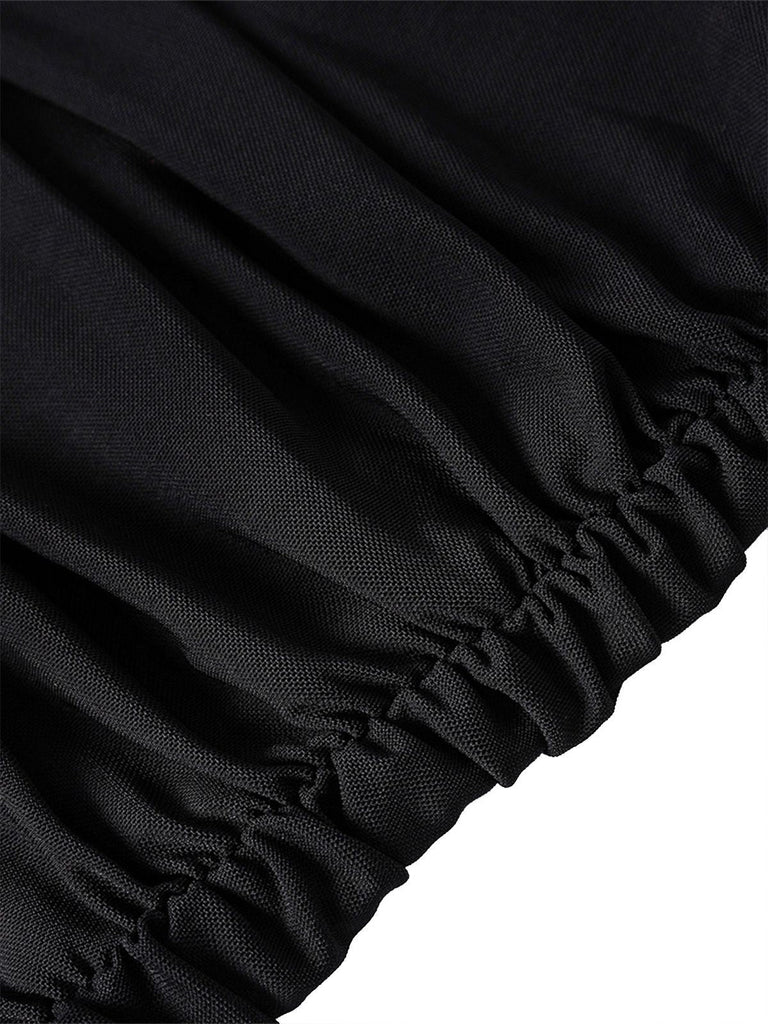 Abito lungo aderente con spalle scoperte anni '30