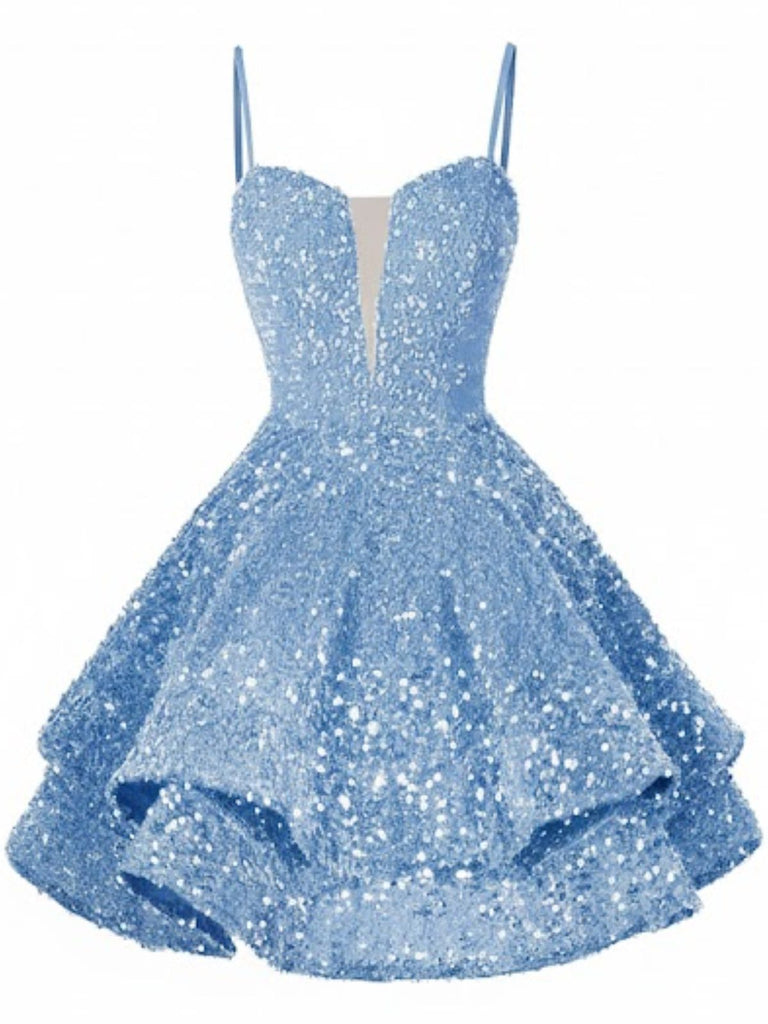 Mini abito da festa con scollo a V profondo e lacci rosso anni '50