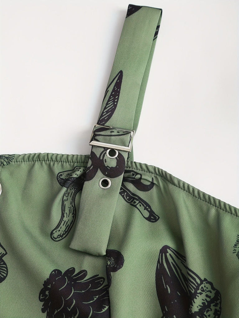 [Taglie forti] Abito floreale a rose steampunk anni '70
