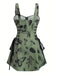 [Taglie forti] Abito floreale a rose steampunk anni '70