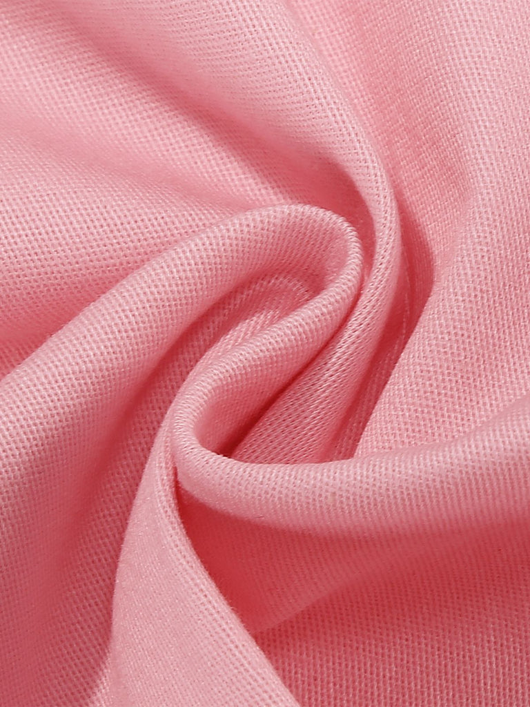 Abito senza maniche con colletto alla marinara e papillon anni '50