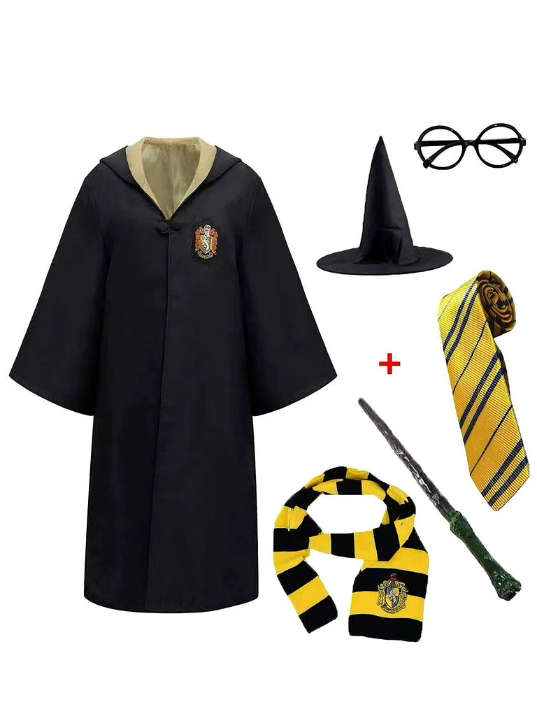 Set di costumi della scuola di magia Halloween anni '70